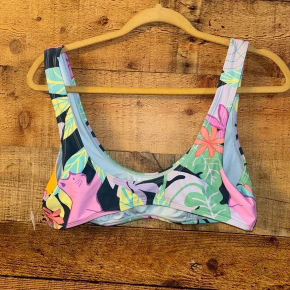 Cupshe Tropical Jungle Bikini Top - Picture 2 of 2